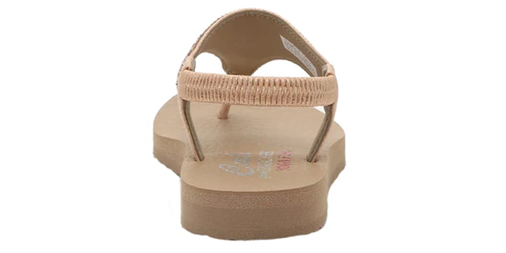 Skechers Women's MEDITATION - SWEET ROCK, Rose Gold, 6 M