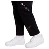 Nike NSW Graphic Fleece Pants (Little Kids/Big Kids) Black/White