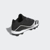 Adidas Mens Icon V Md Baseball Shoes Black/White 7.5