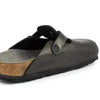 Birkenstock Womens Boston Soft Footbed Antique Black Clog - 36 NAR