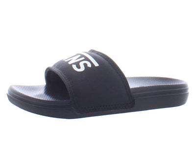 Vans La Costa Slide-On (Little Kid) (Vans) Black 2 Little Kid M