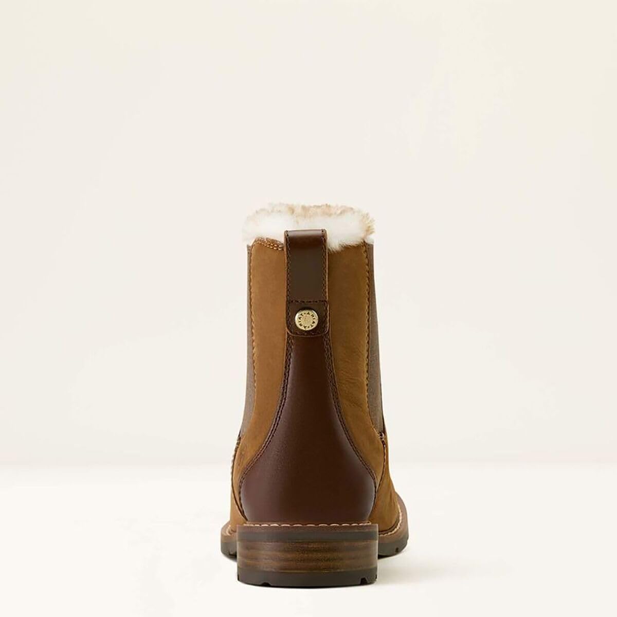 ARIAT, Women's, Wexford Sherpa Waterproof, Amber Brown, 9, Medium
