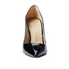 Stuart Weitzman Womens Stuart 100 Scallop Pump Black 5 B