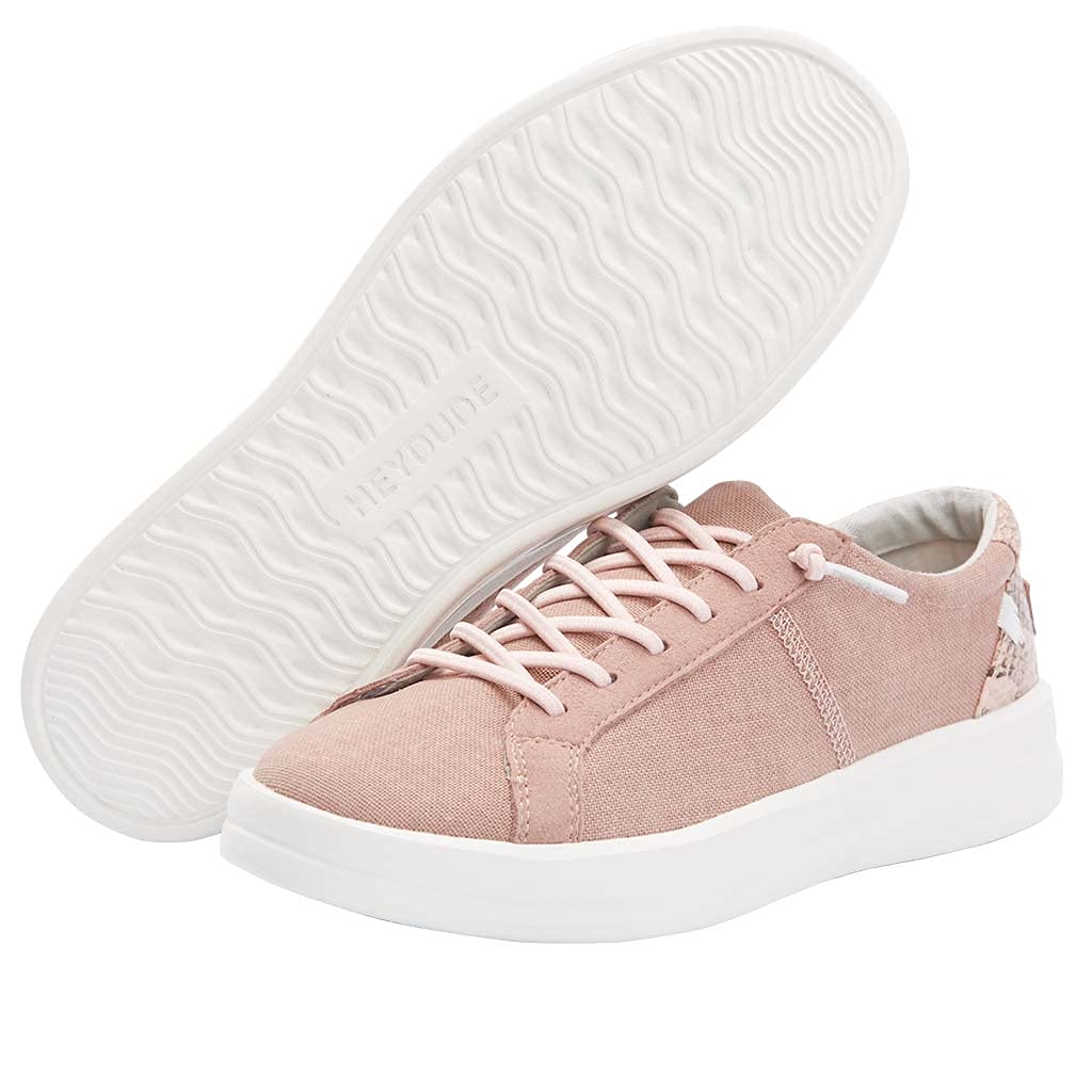 HEYDUDE Women's Karina Shoes Multiple Colors Rose Dust