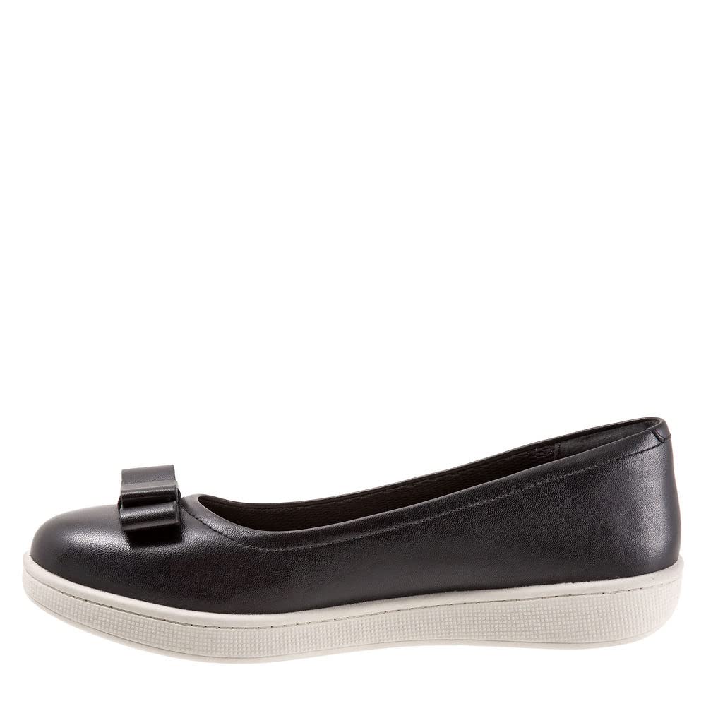 Trotters Women's Flats, Black, 6 Wide