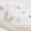 Veja Women's Recife Logo Sneakers, Extra White Natural, 4 Medium US