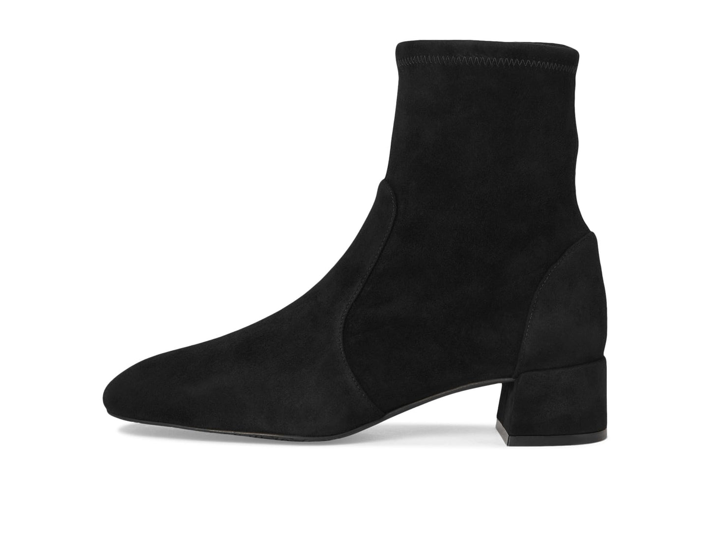Stuart Weitzman Women's Maeve Bootie, Black, 9.5, Medium