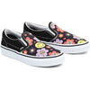 Vans Kid's Classic Slip On, (Radically Happy) Black, Size 12.5 Little Kid