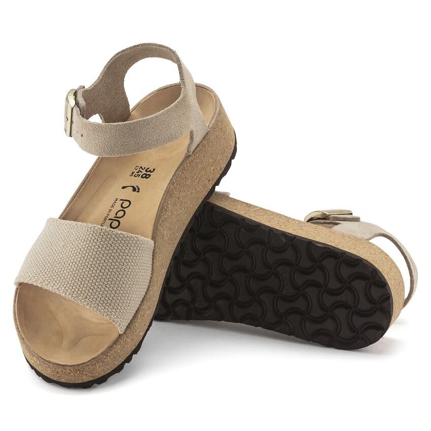 Birkenstock Women's Glenda Papillio Canvas/Suede Sandals