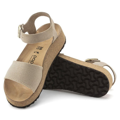 Birkenstock Women's Glenda Papillio Canvas/Suede Sandals