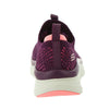Skechers Women's D'lux Walker Star Stunner Sneakers, Plum, 9.5
