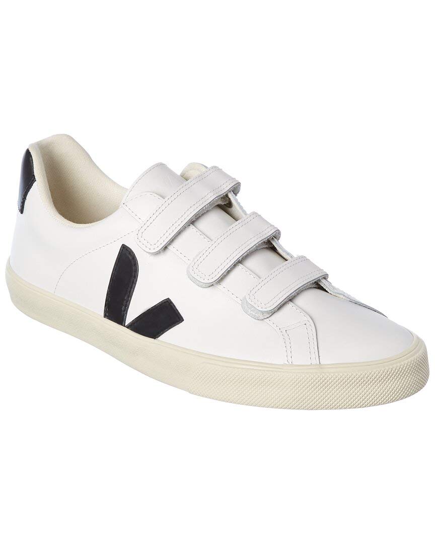 Veja 3-Lock Logo - Extra White / Black
