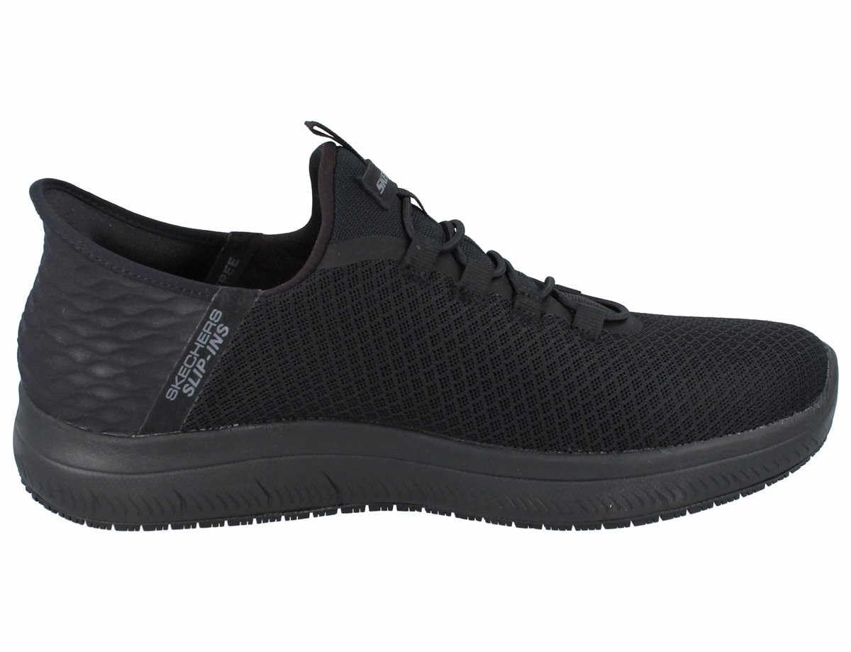 Skechers Work 200205EC Slip-Ins Colsin Sneakers Size 11.5 Adult Colour Black