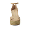 Stuart Weitzman Nudistcurve Espadrille Wedge Adobe 1 6 B