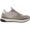 Madewell Kickoff Trainer Sneakers in Leather and (Re) sourced Nylon Stone Multi/Grey Neutral 8.5 M