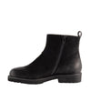 David Tate Women's Damila Mid Calf Boot, Black Nubuck Leather, 12 Wide