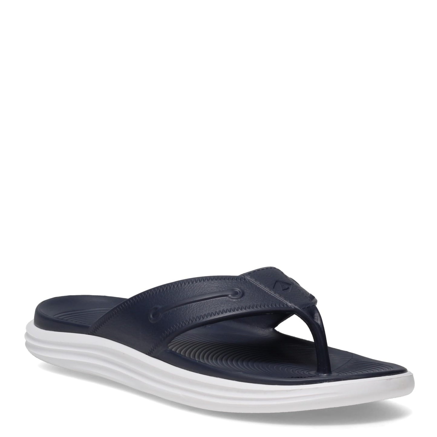 Sperry Men's Windward Float Thong Flip-Flop, Navy, 12 Medium
