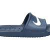 Nike Mens Kawa Shower Slides (9, Midnight Navy/White)