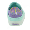 Skechers Girl's Foamies Guzman Flash - Fancy Free Water Shoe, Turquoise/Lavender, 2 Little Kid