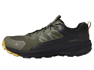 Oboz Men's Katabatic Low Hiking Shoe, Evergreen, 13