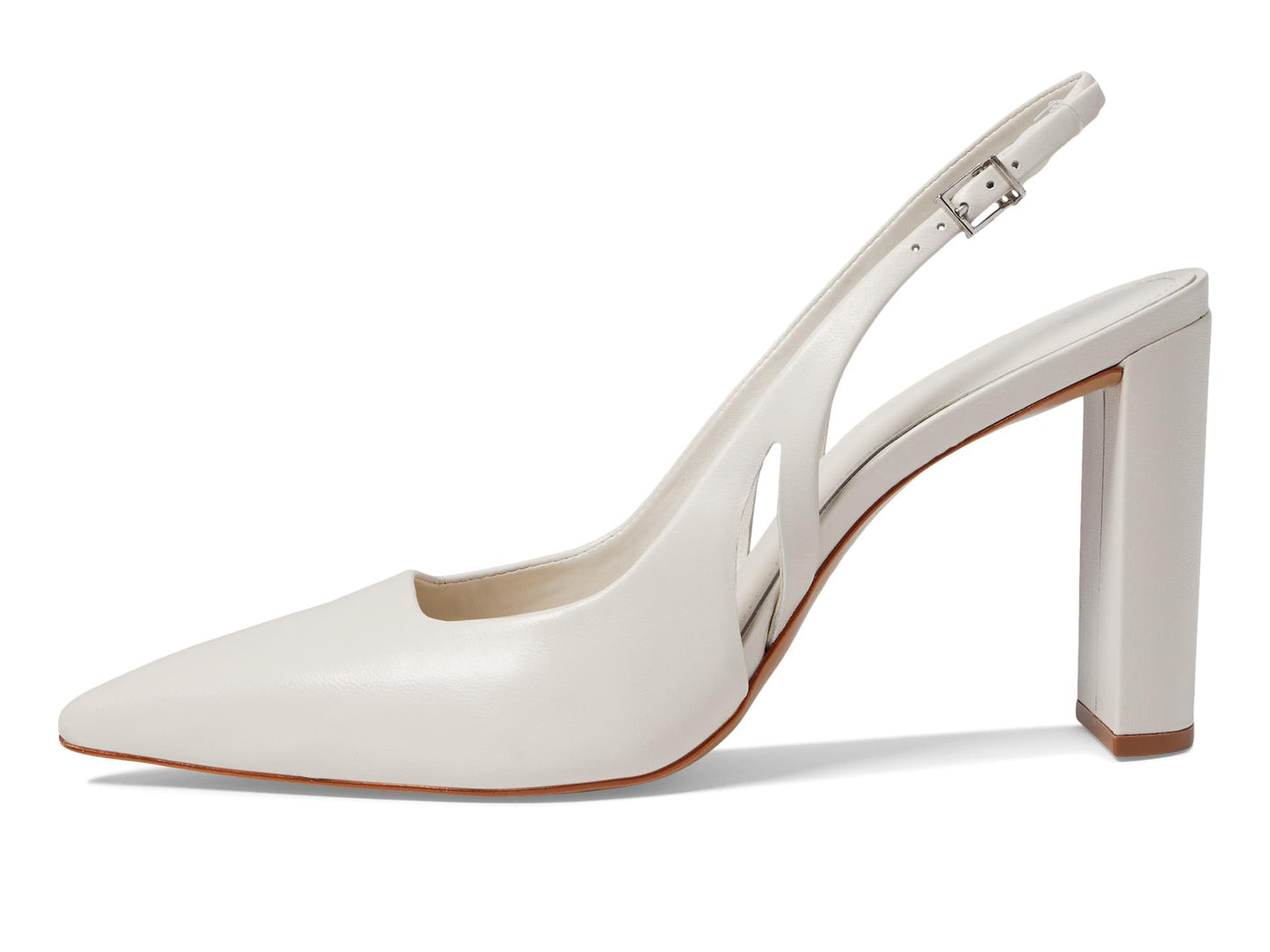 Schutz Women's Blanche Mid Pump, Pearl, 6