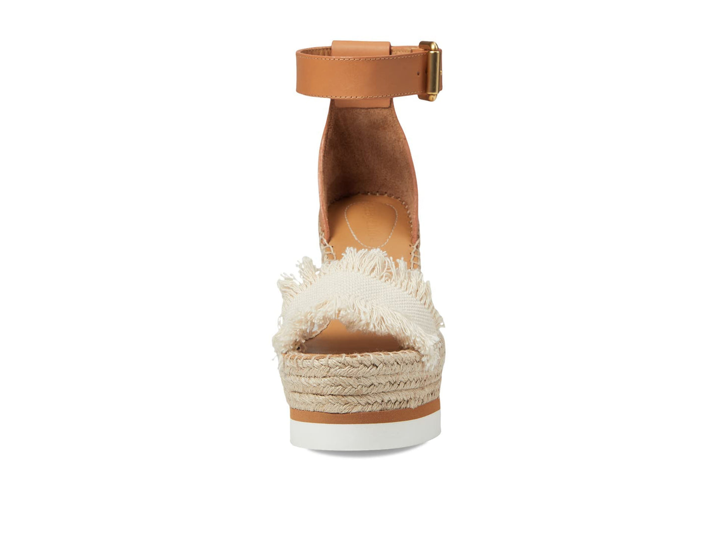 See by Chloe Glyn Espadrille Wedge Natural EU 36 (US Women's 6) M