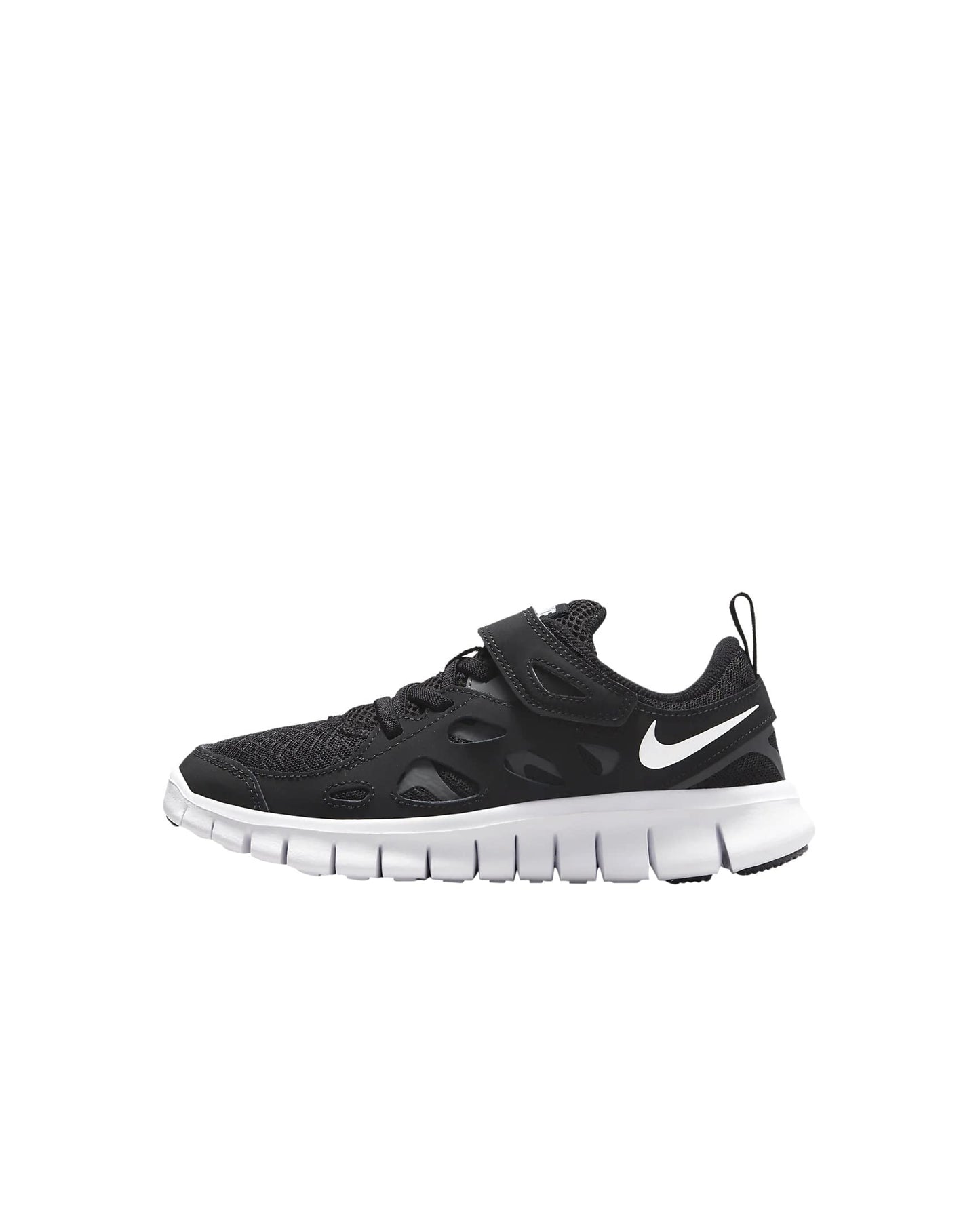 Nike Free Run 2 (Little Kid) Black/White/Dark Grey