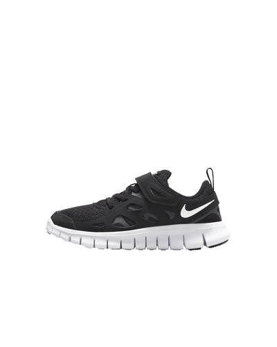 Nike Free Run 2 (Little Kid) Black/White/Dark Grey