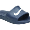 Nike Mens Kawa Shower Slides (9, Midnight Navy/White)