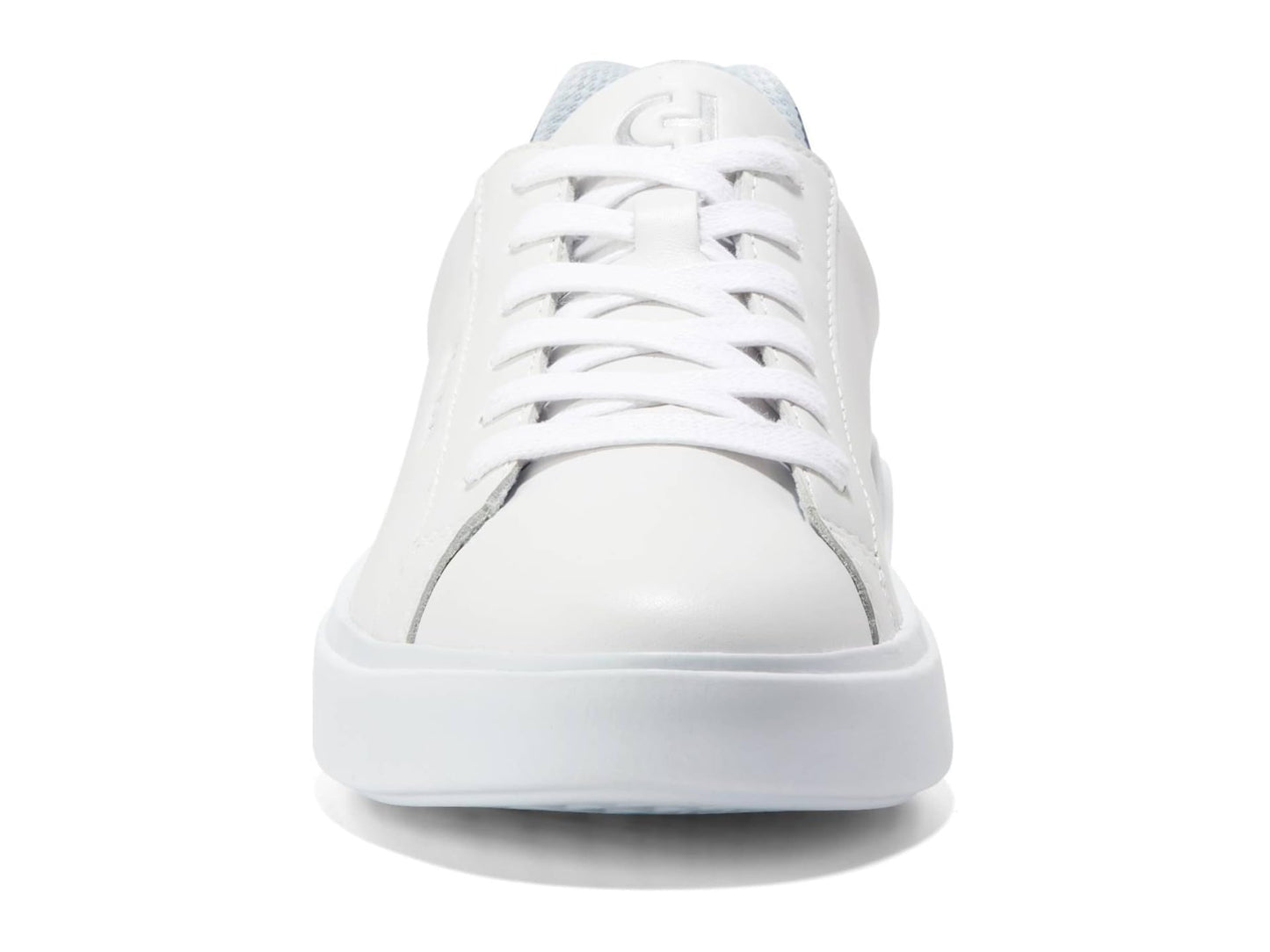 Cole Haan Women's Grand Crosscourt Daily Sneaker, Optic White/Blue Toile, 8 B Medium
