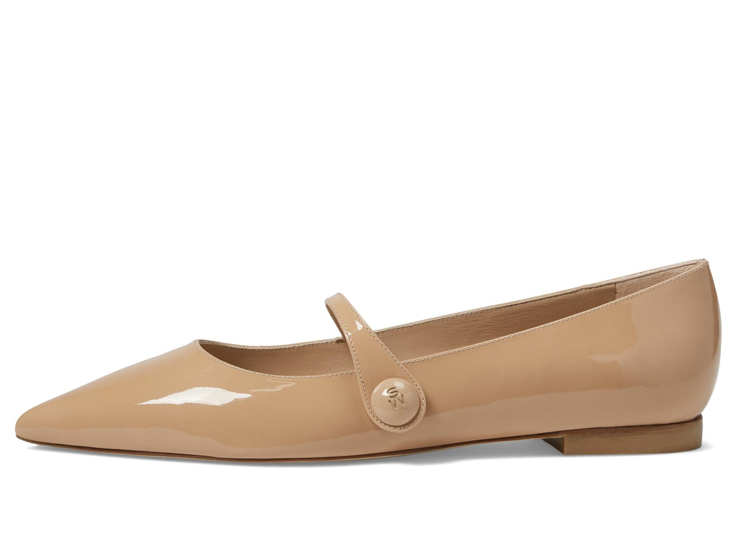 Stuart Weitzman SW Mary Jane Flat Adobe 7.5 B