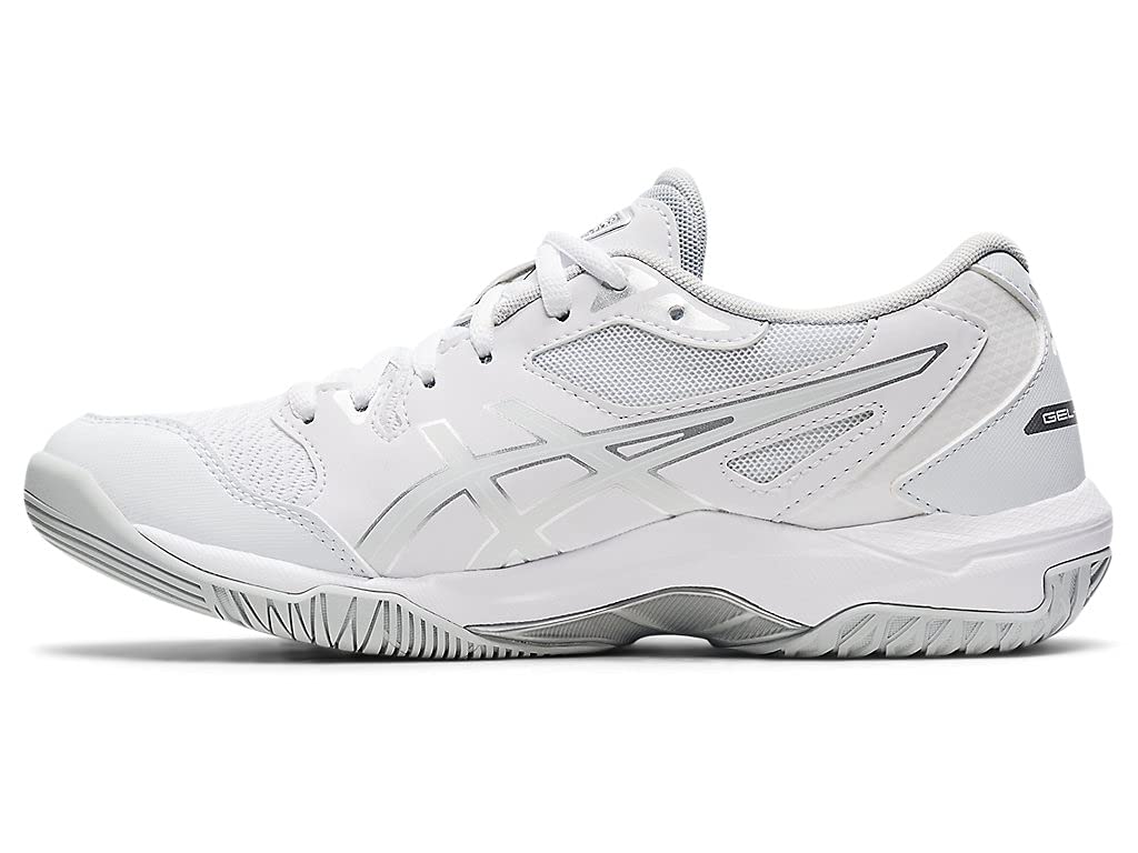 ASICS Women's Gel-Rocket 10 Volleyball Shoes, 10, White/White