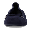 Stuart Weitzman Bardot Bow Flat Nice Blue 9 B