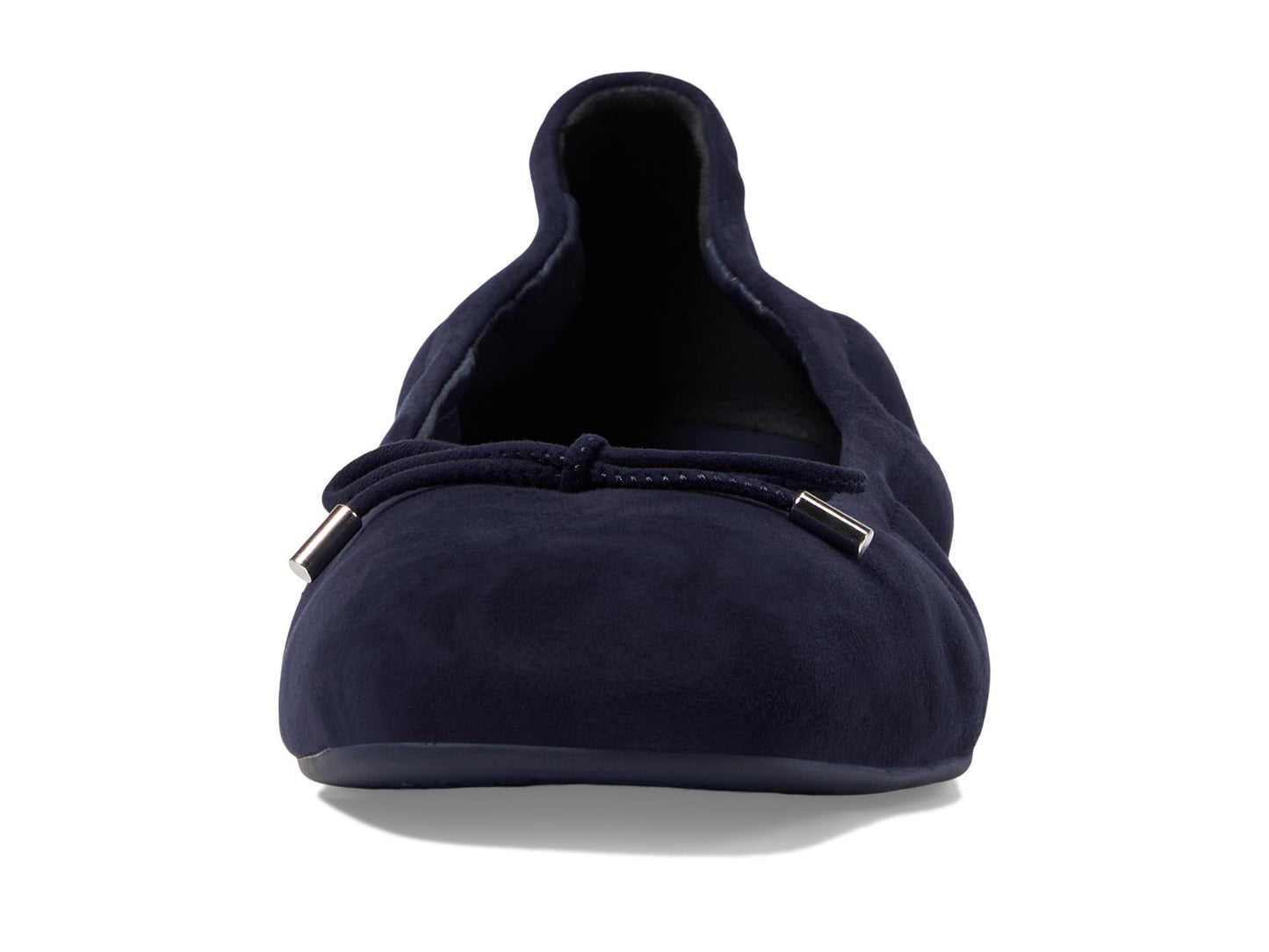 Stuart Weitzman Bardot Bow Flat Nice Blue 9 B