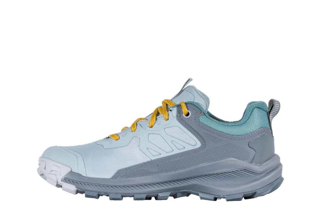 Oboz Women's Katabatic Low B-Dry Hiking Shoe, Glacier, 8 Medium