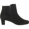 David Tate Women's Cutey Fashion Boot, Black Suede, 9 X-Wide