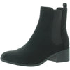 Kenneth Cole Reaction Salt Chelsea Boot Black Microsuede 9.5 M