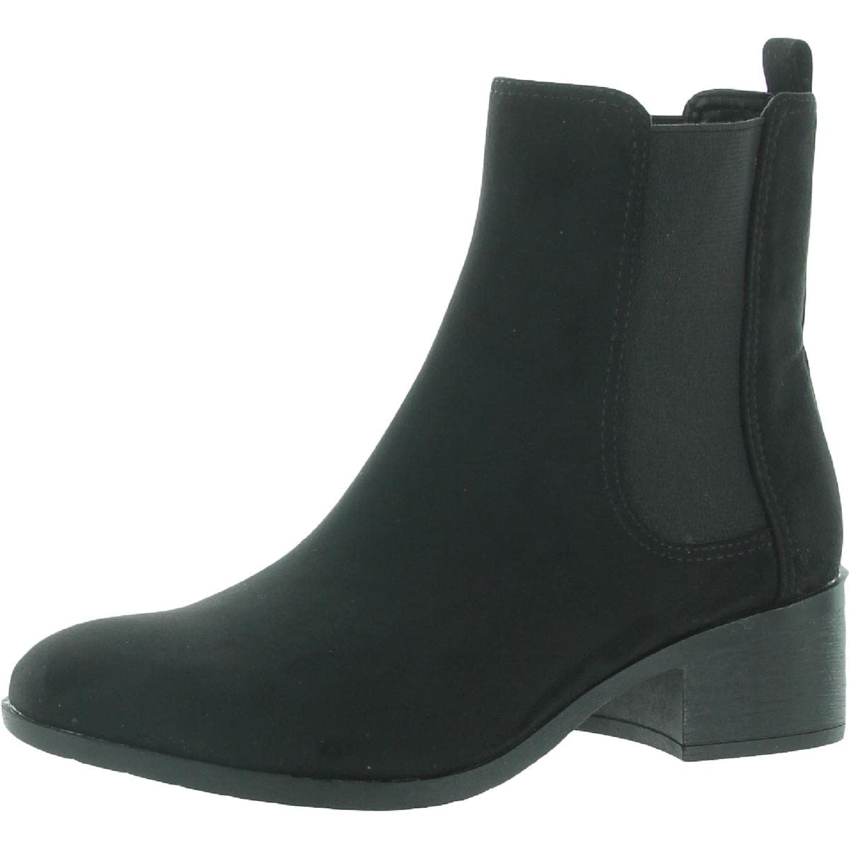 Kenneth Cole Reaction Salt Chelsea Boot Black Microsuede 9.5 M