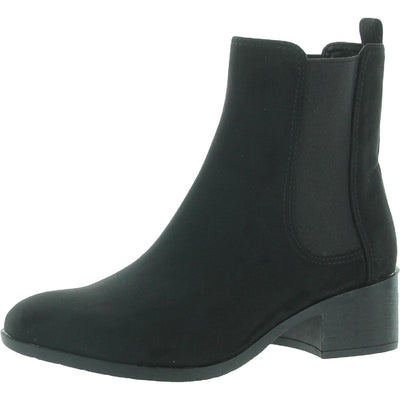 Kenneth Cole Reaction Salt Chelsea Boot Black Microsuede 9.5 M