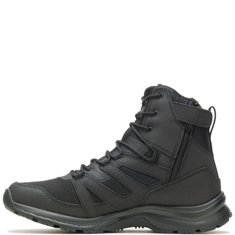 Bates Men's Rallyforce Tall Zip Dryguard Military and Tactical Boot, Black, 11.5 X-Wide
