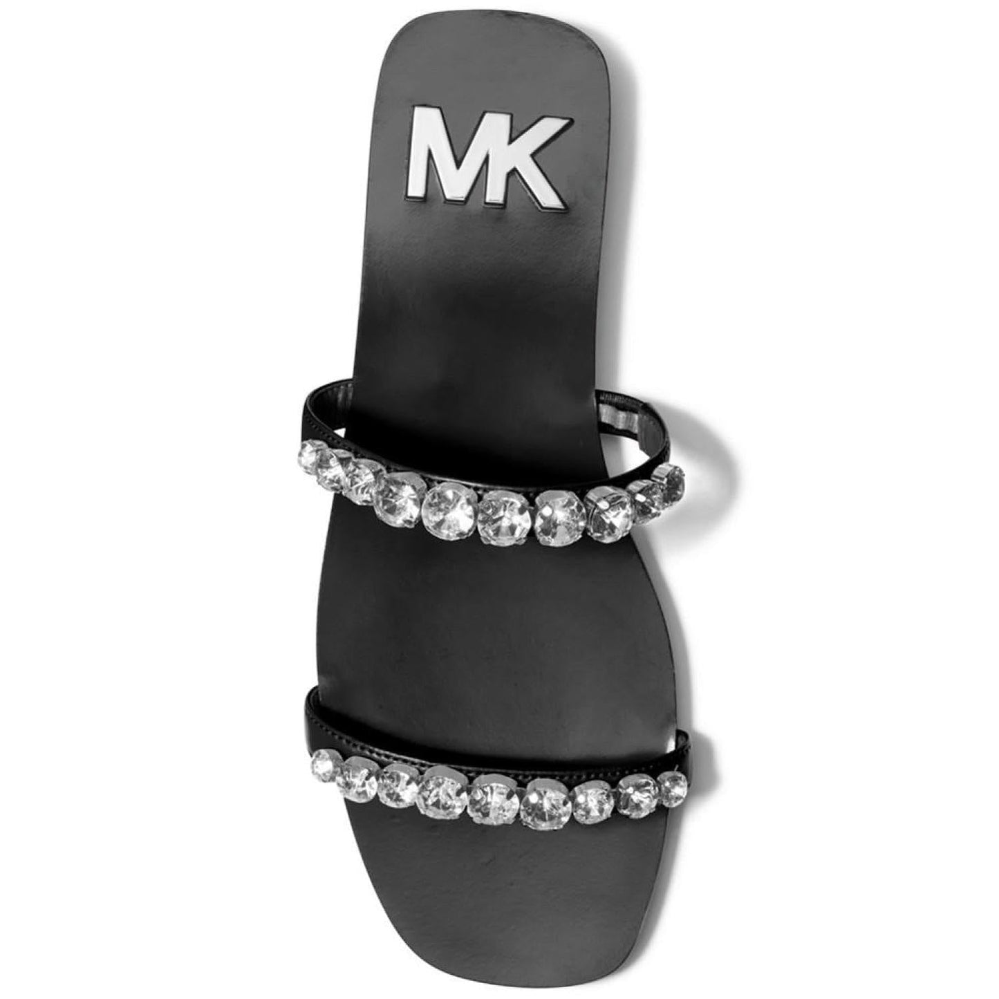 Michael Kors Jessa Flat Sandal Black 9.5 M