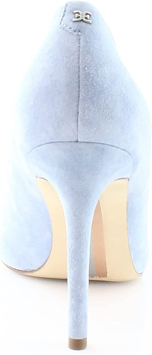 Sam Edelman Hazel - Sandals for Women - Synthetic Insole - Leather Outsole - Low-cut Vamp - High Stiletto Heel Cerulean Blue 6.5 M
