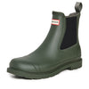 Hunter Boots Men's Men's Commando Chelsea Boots, Dark Olive, Green, 13 Medium US