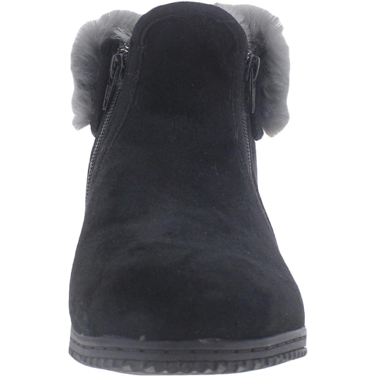 David Tate Cuff Women's Boot 10 C/D US Black-Suede