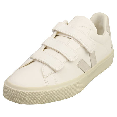 VEJA Men Recife Logo Extra White/Natural EU 43.5 (US Men's 10.5) Medium