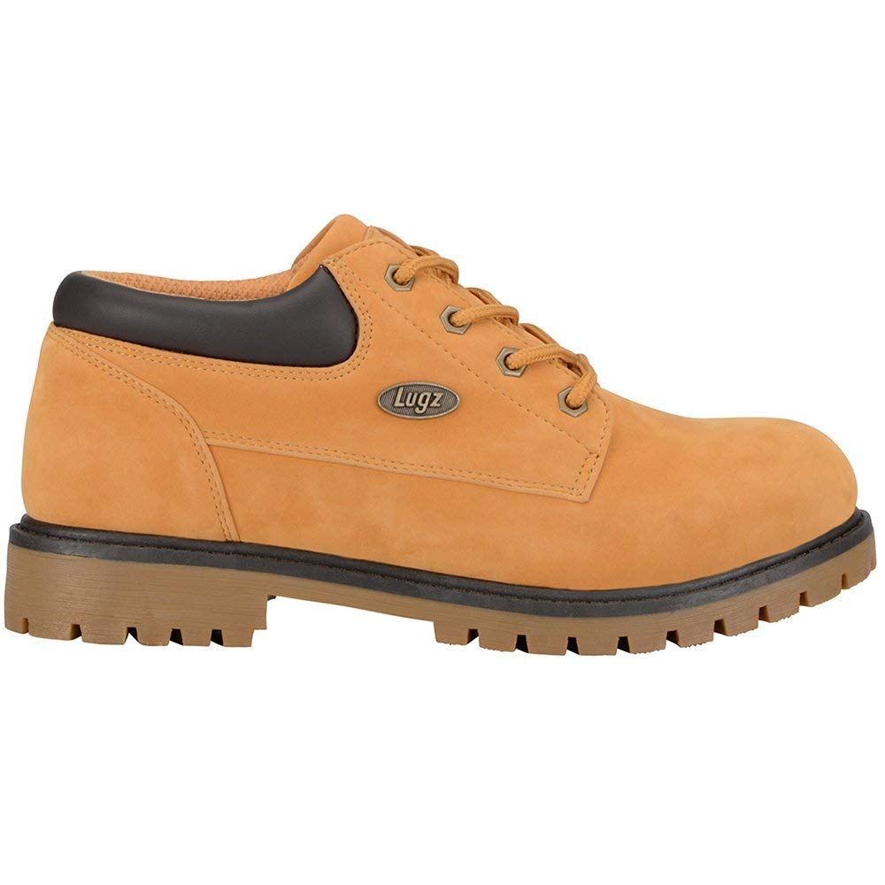Lugz Men's Nile Lo Boot, golden wheat/bark/gum, 7 D US