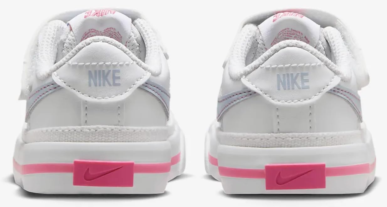 Nike Court Legacy Boys Toddler, White/Pinksicle