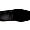 Massimo Matteo Italian Velvet Slip-On Black 7.5 D (M)