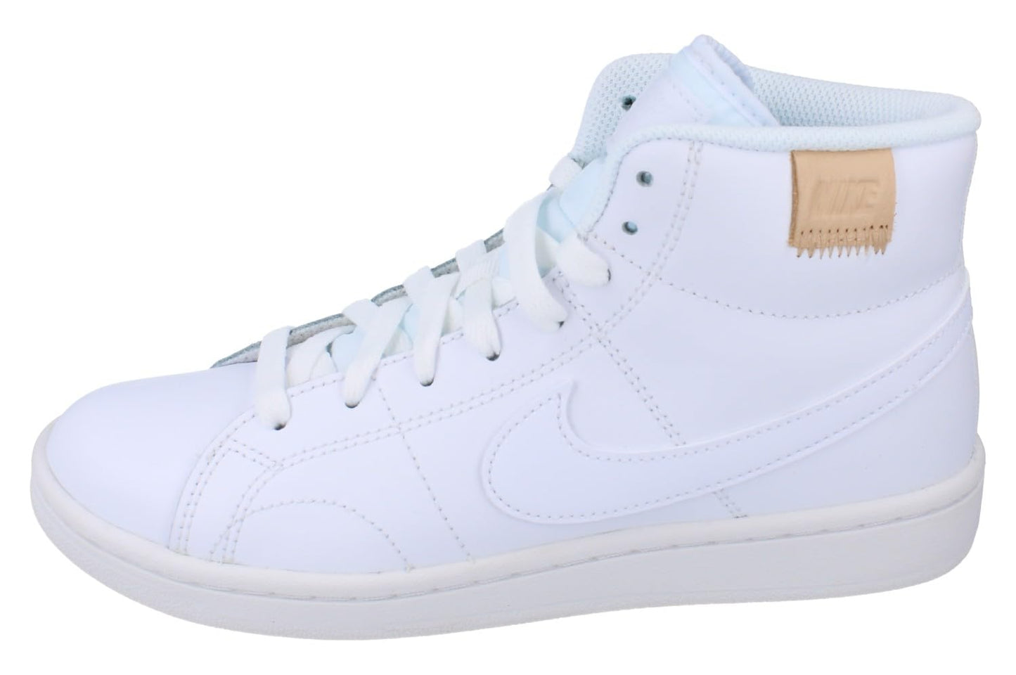 Nike Womens Court Royale 2 Mid Trainers CT1725 Sneakers Shoes (UK 7.5 US 10 EU 42, White White 100)