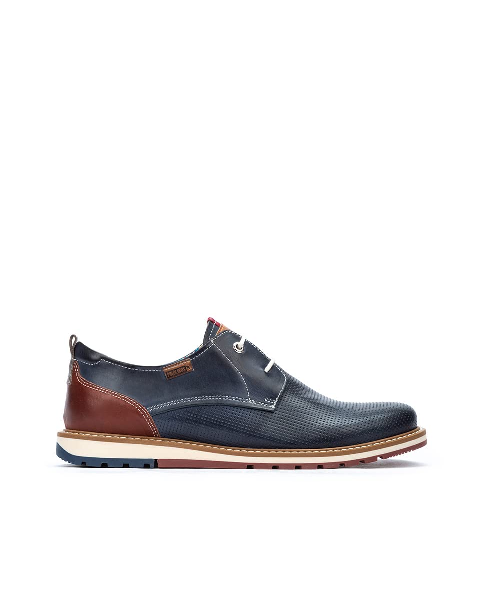 PIKOLINOS Lace-up Shoes/Lace-ups Leather Berna for Man Blue